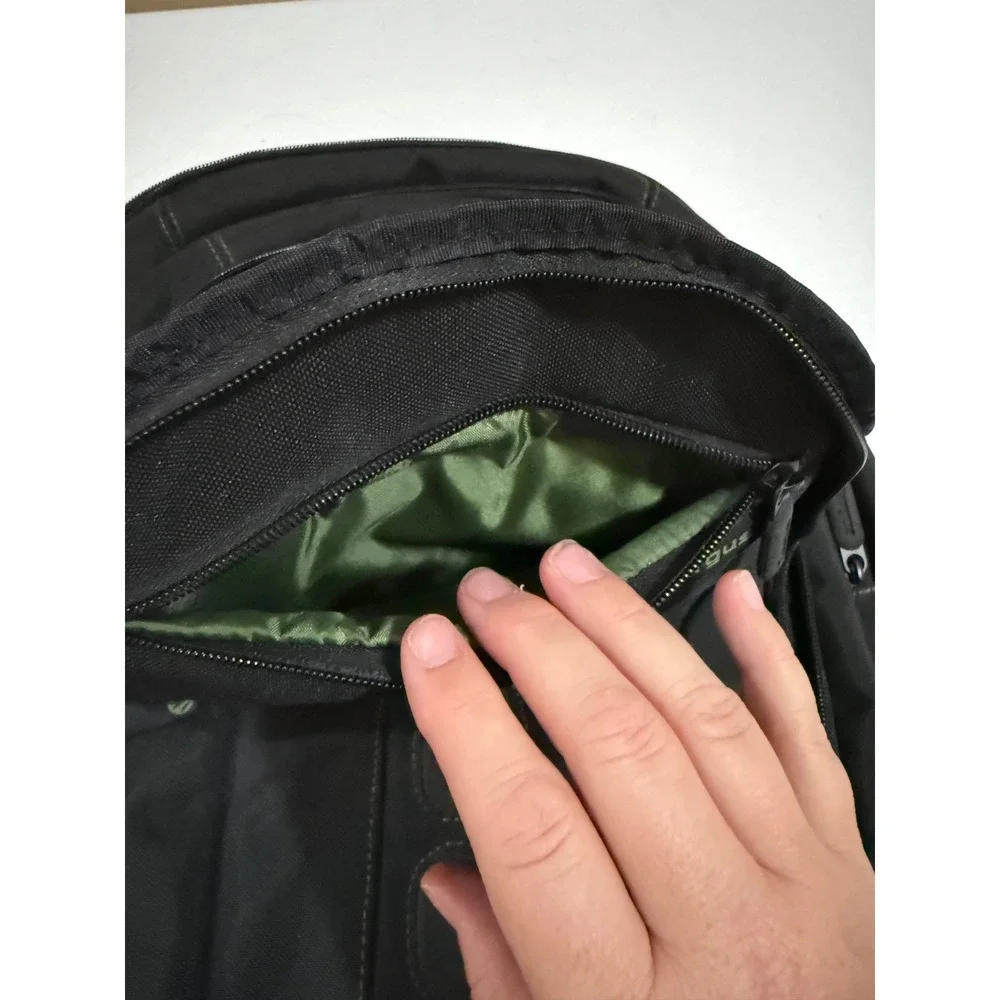 Targus EcoSmart Spruce Laptop Backpack Black Green TBB013US Recycled Materials